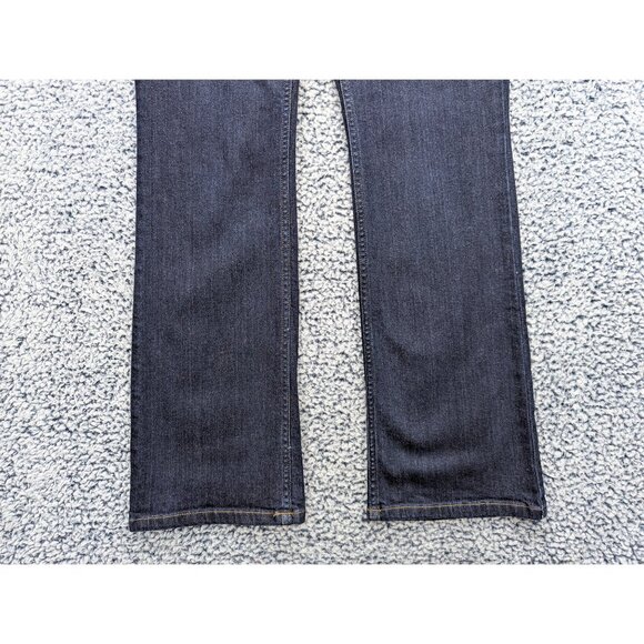 Duluth Bootcut Jeans Size 10 Western Dark Wash Denim Cowboy Stretch Flare Blue - Picture 6 of 11